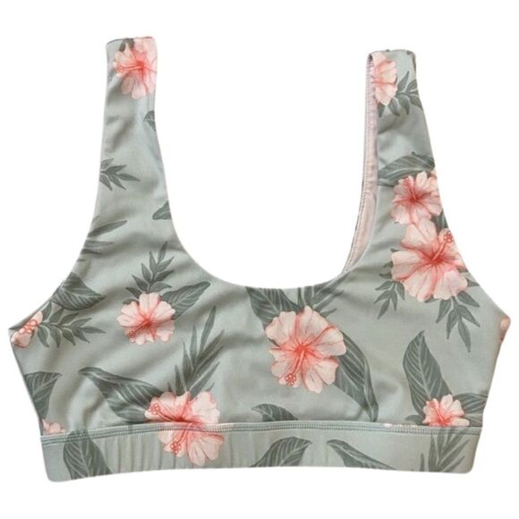 🌺 Glyder Tropical Bloom Splendid Sports Bra - Picture 1 of 6